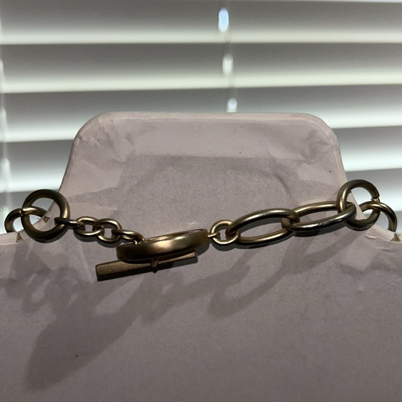 RESIN & METAL LINK NECKLACE - Picture 3 of 5